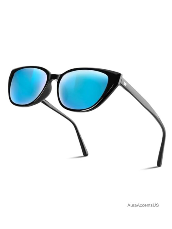 Corning Glass Lens Polarized Retro Sunglasses UV400 Scratch Resistant Shield
